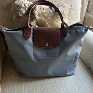 Elegant Long Champ Medium Tote